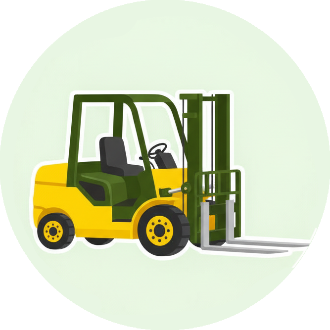 Вилочный погрузчик